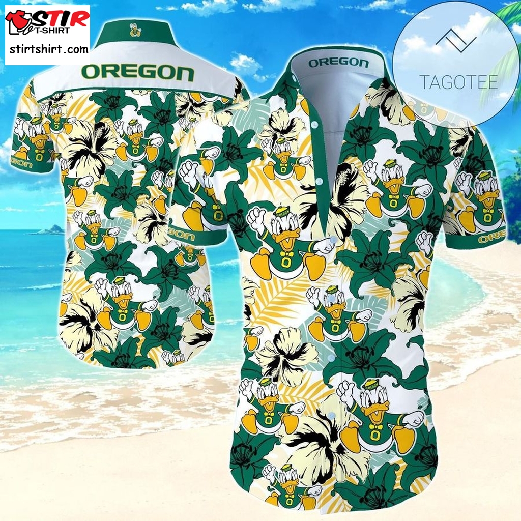 Oregon Ducks Authentic Hawaiian Shirt 2023