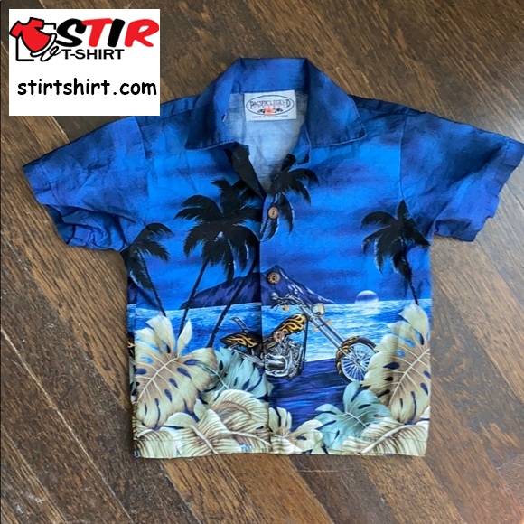 Pacific Legend Aloha Hawaiian 2T Button Shirt  2t 