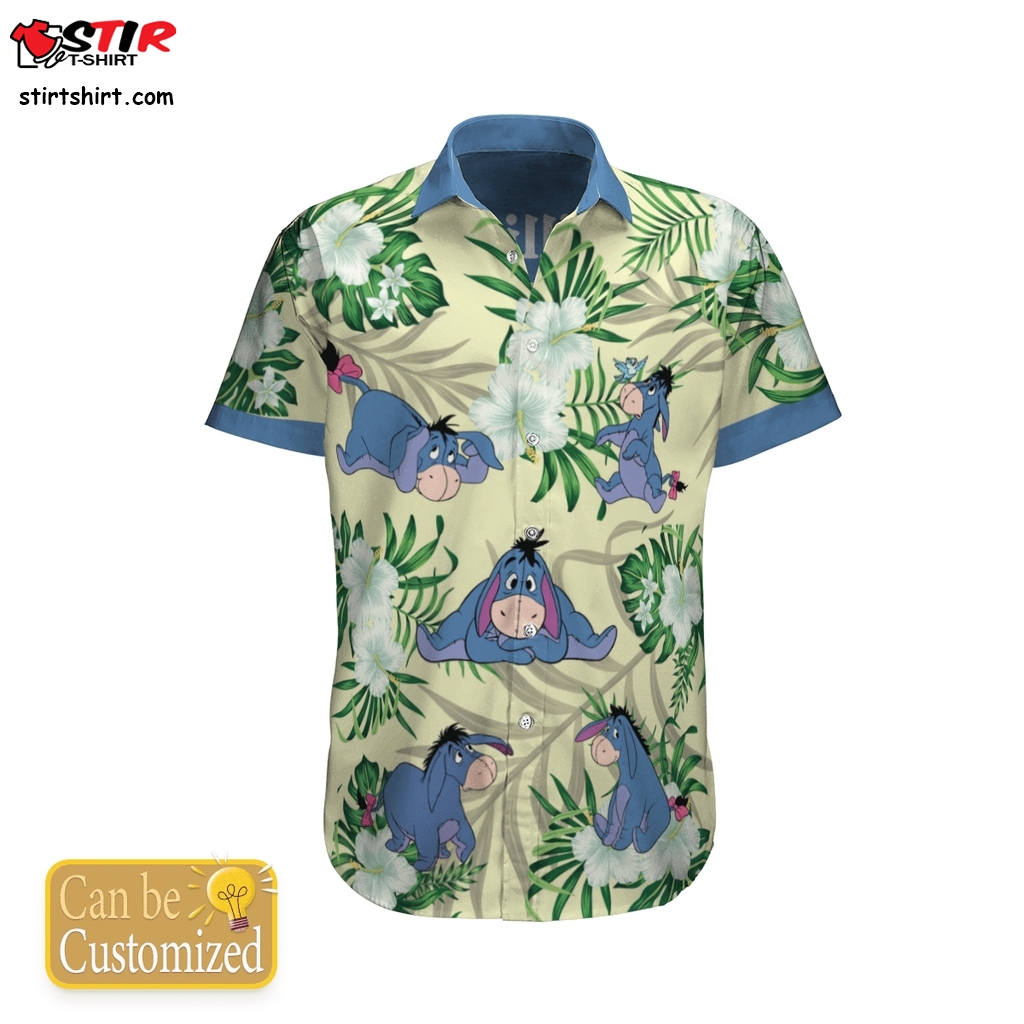 Personalized Eeyore Flower Hawaiian Shirt Summer Shirt  Akatsuki 
