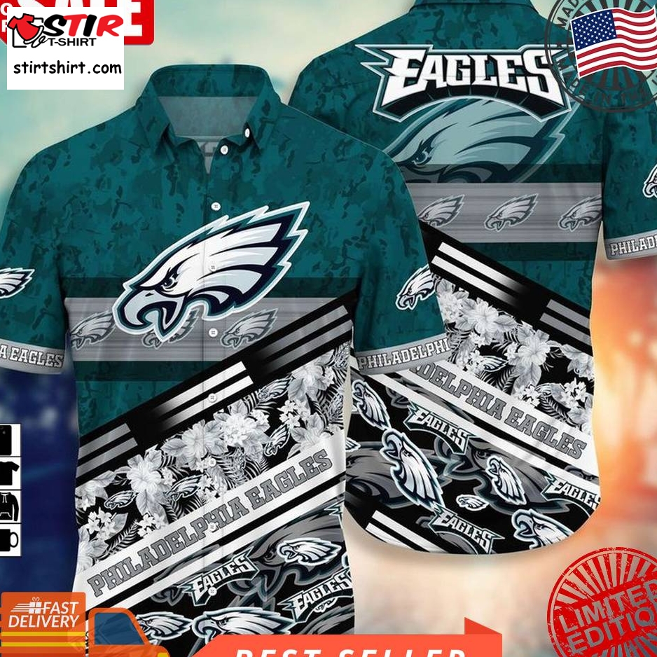 Philadelphia Eagles Nfl Hawaii Shirt Short Style Hot Trending Summer Hawaiian Nfl V1  Philadelphia Eagles 