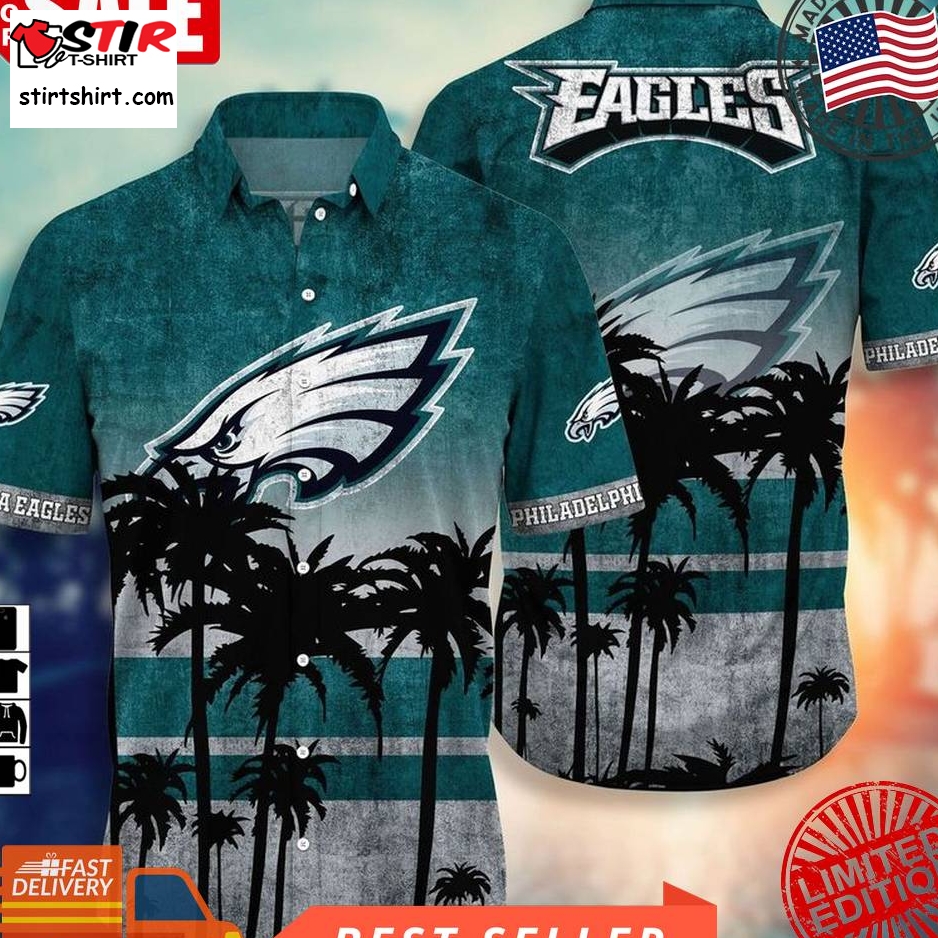 Philadelphia Eagles Nfl Hawaii Shirt Short Style Hot Trending Summer Hawaiian Nfl  Philadelphia Eagles 
