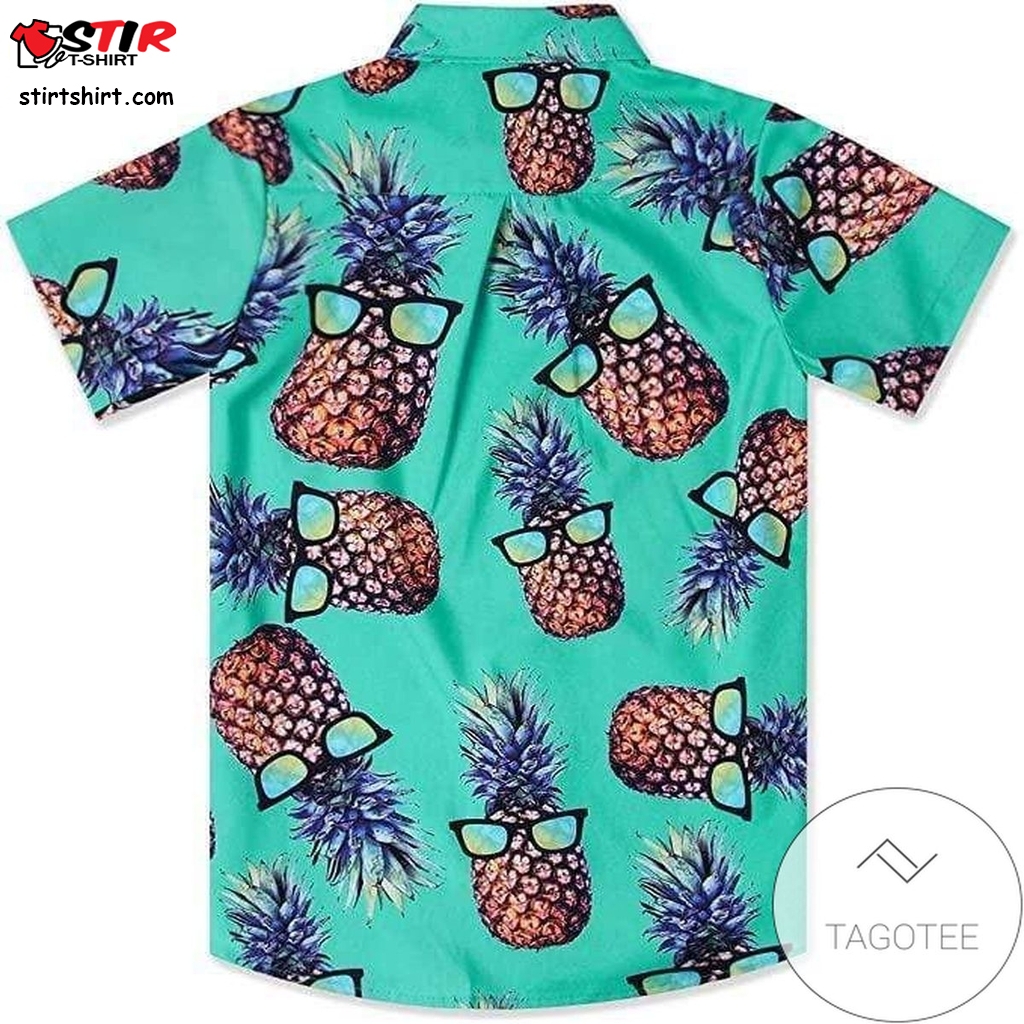 Pineapple Wear Sunglasses Tropical Full Printing Authentic Hawaiian Shirt 2023S  How To Wear A  Female