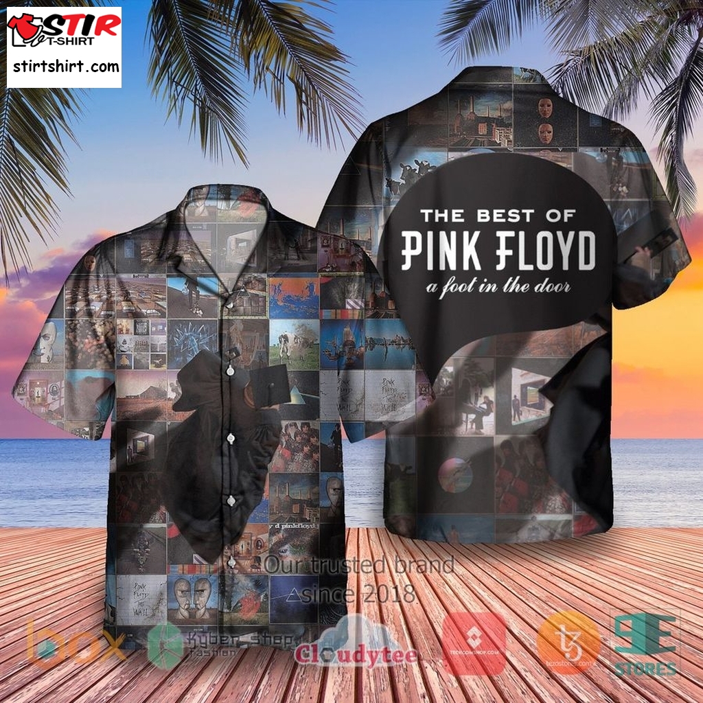 Pink Floyd A Foot In The Door  Album Hawaiian Shirt    s Pink