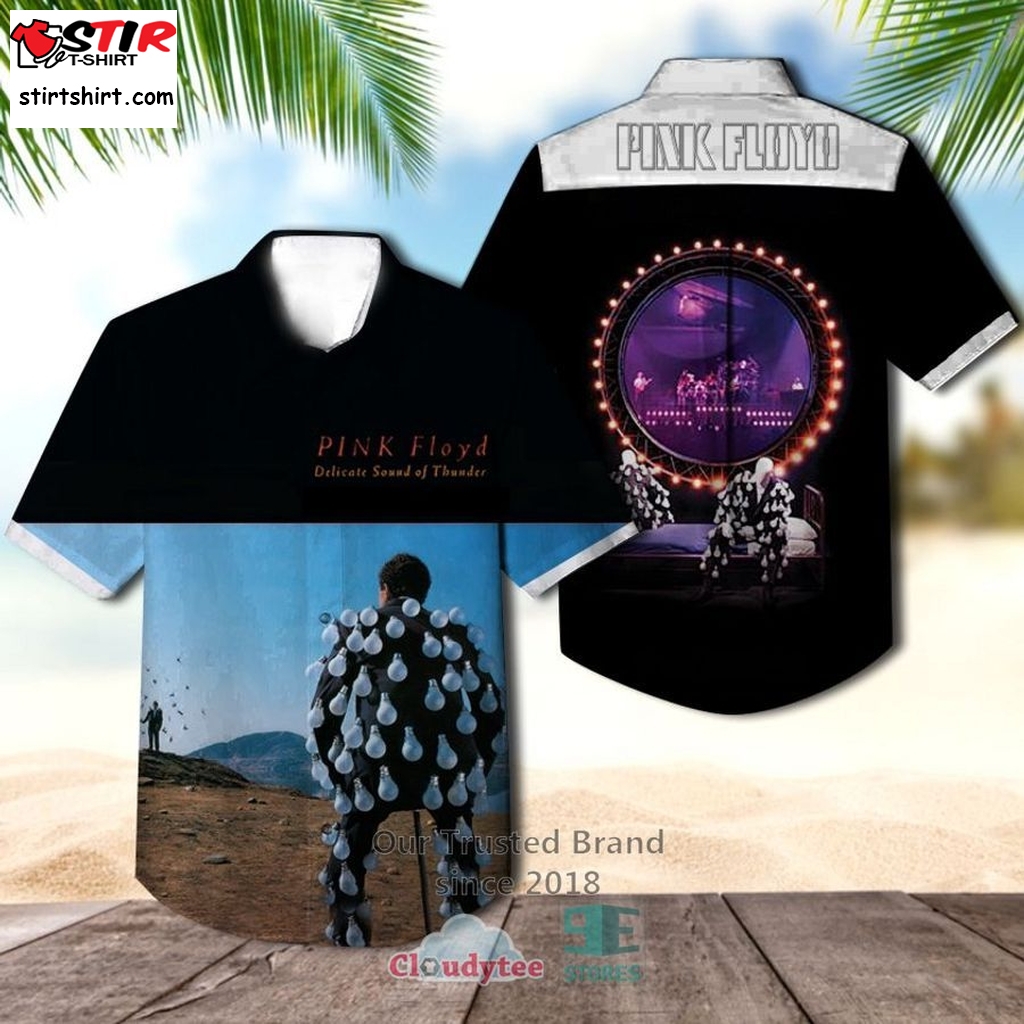 Pink Floyd Delicate Sound Of Thunder Casual Hawaiian Shirt  