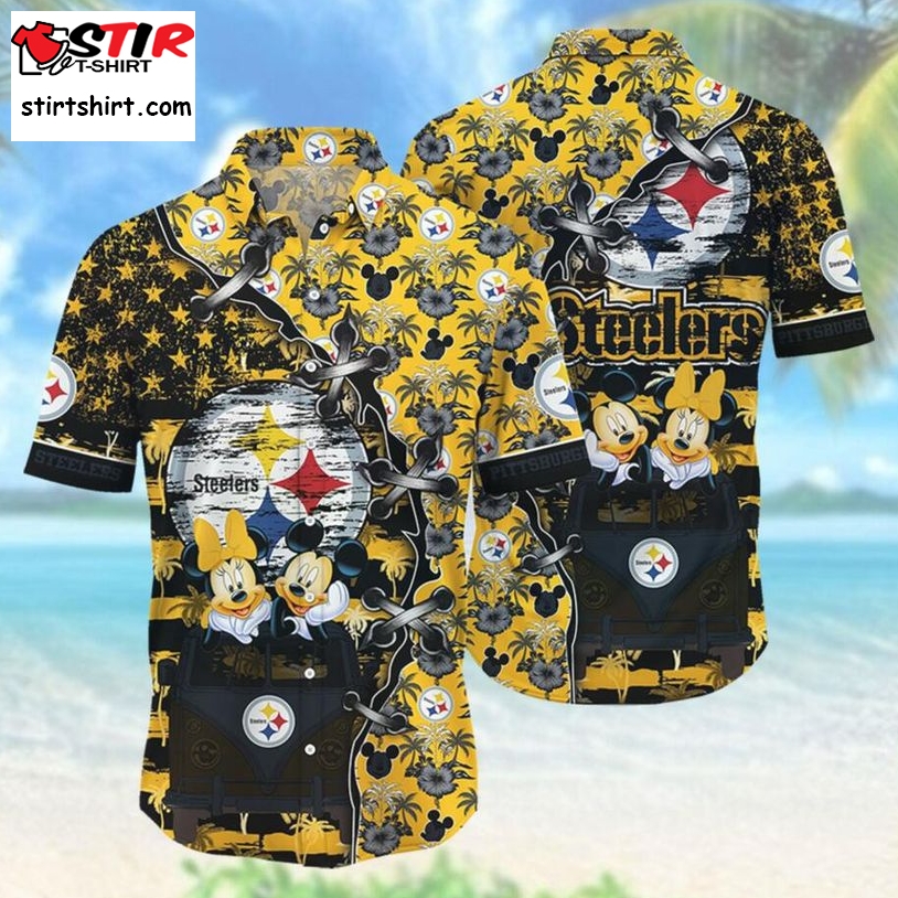 Pittsburgh Steelers Hawaii Shirt Style Hot Trending 3D Hawaiian Shirt  Pittsburgh Steelers 