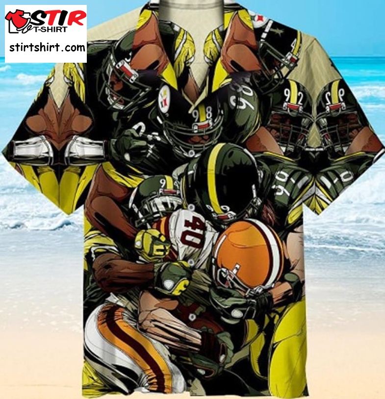 Pittsburgh Steelers Hawaiian Shirt1  Pittsburgh Steelers 