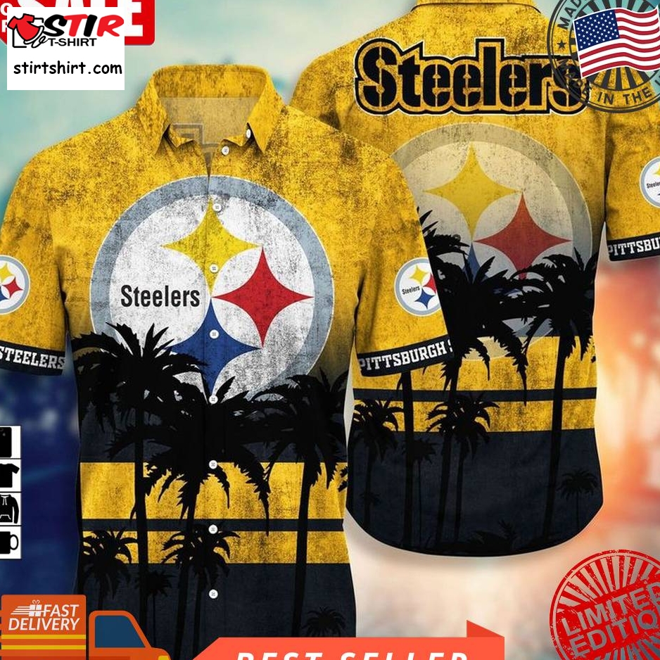 Pittsburgh Steelers Nfl Hawaii Shirt Short Style Hot Trending Summer Hawaiian Nfl  Pittsburgh Steelers 