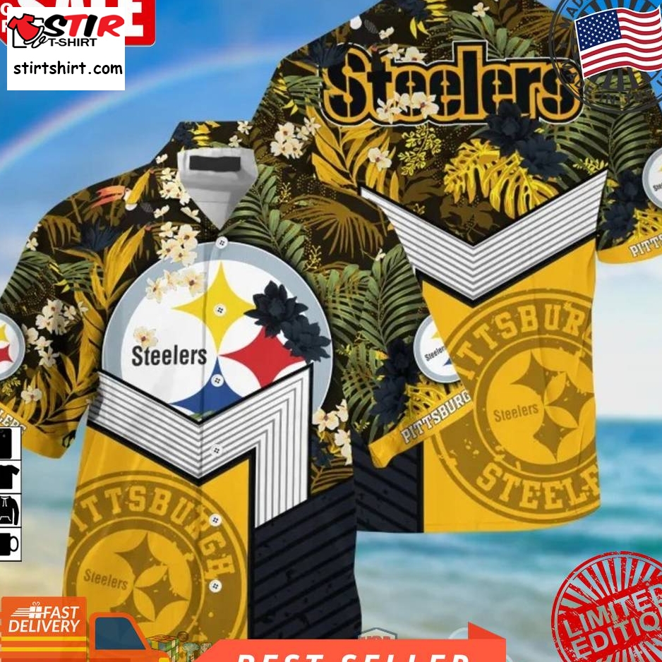 Pittsburgh Steelers Nfl Tropical Hawaiian Shirt And Shorts  Saleoff  Pittsburgh Steelers 