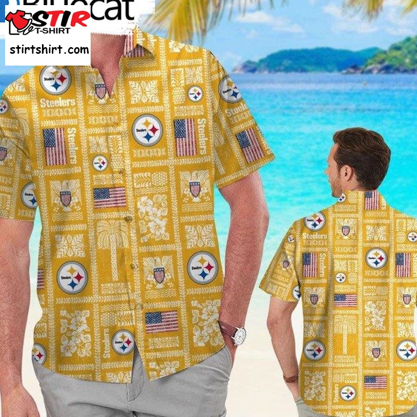 Pittsburgh Steelers Summer Commemorative Hawaiian Shirt  Pittsburgh Steelers 
