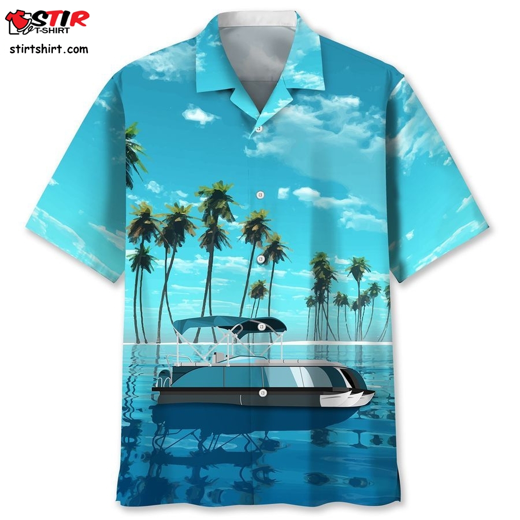 Pontoon Beach Hawaii Shirt  Burt Reynolds 