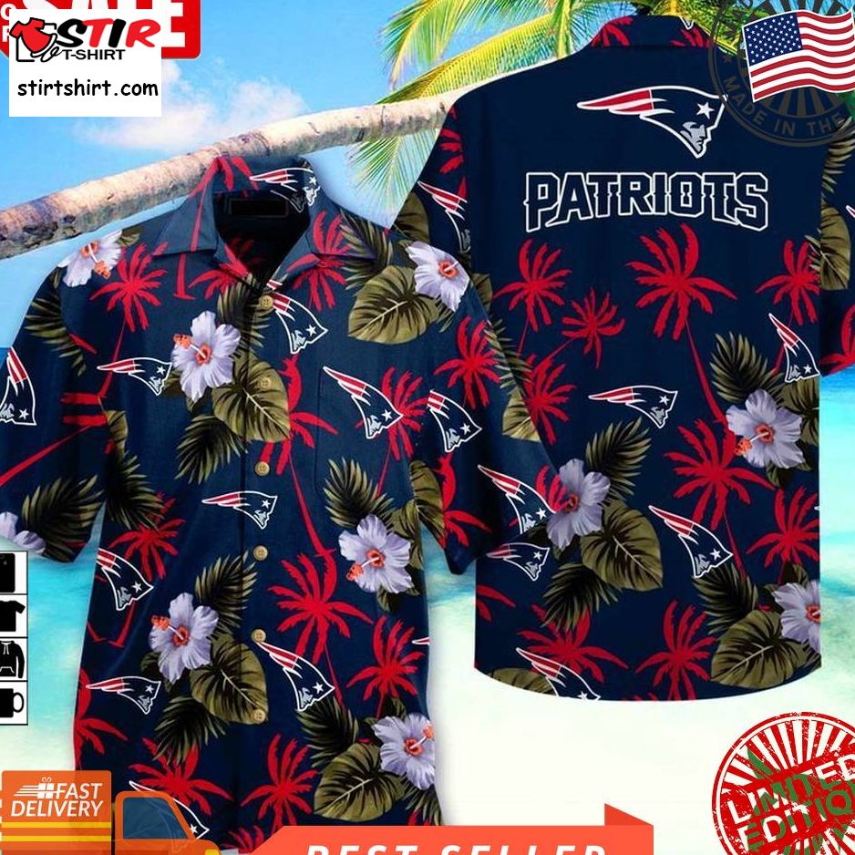 Premium New England Patriots Nfl Hawaiian Shirt