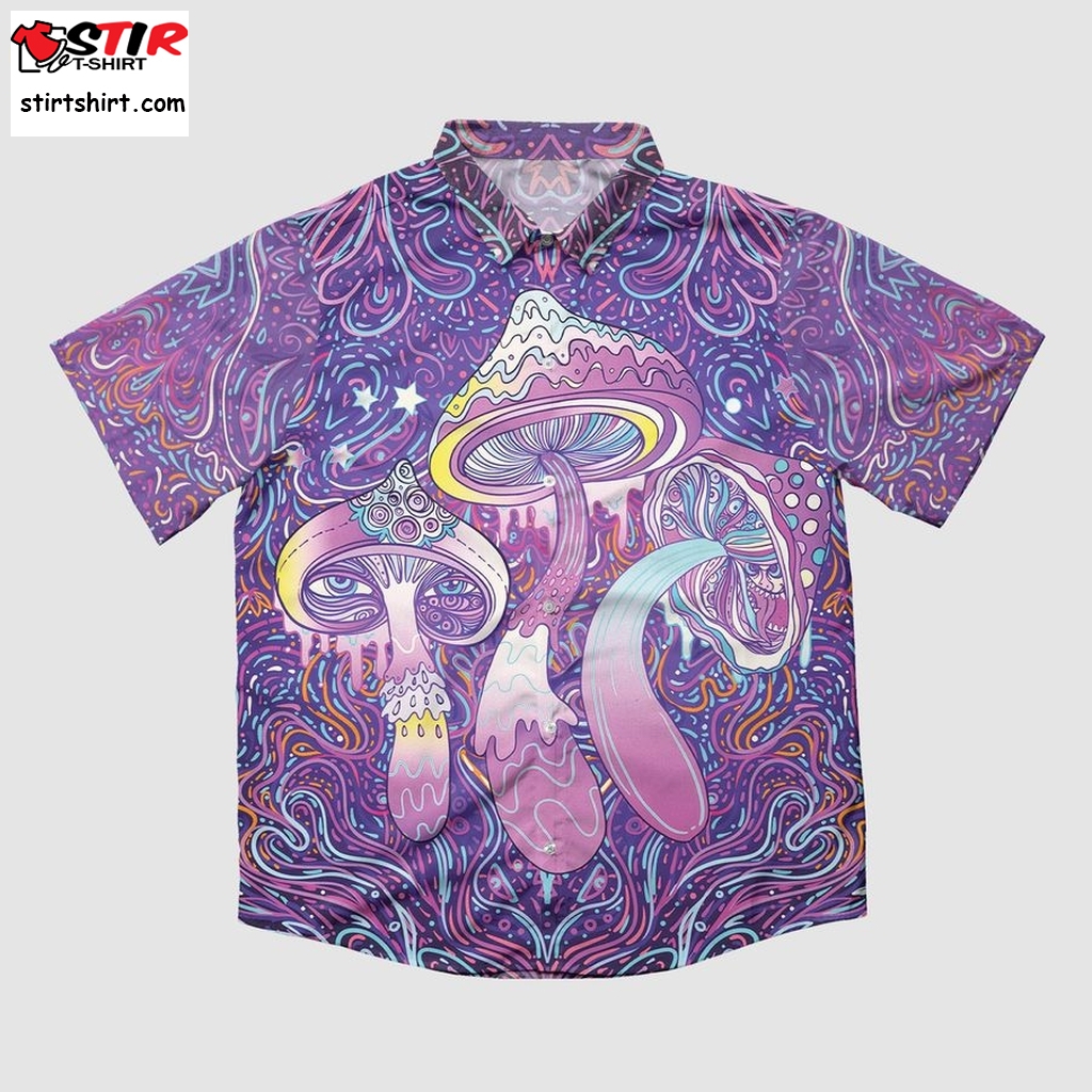 Psychedelic Magic Mushroom Shirt And Long Sleeve Shirt, Personalized Button Up Shirt, Psychedelic Shirt  Boys  Old Navy