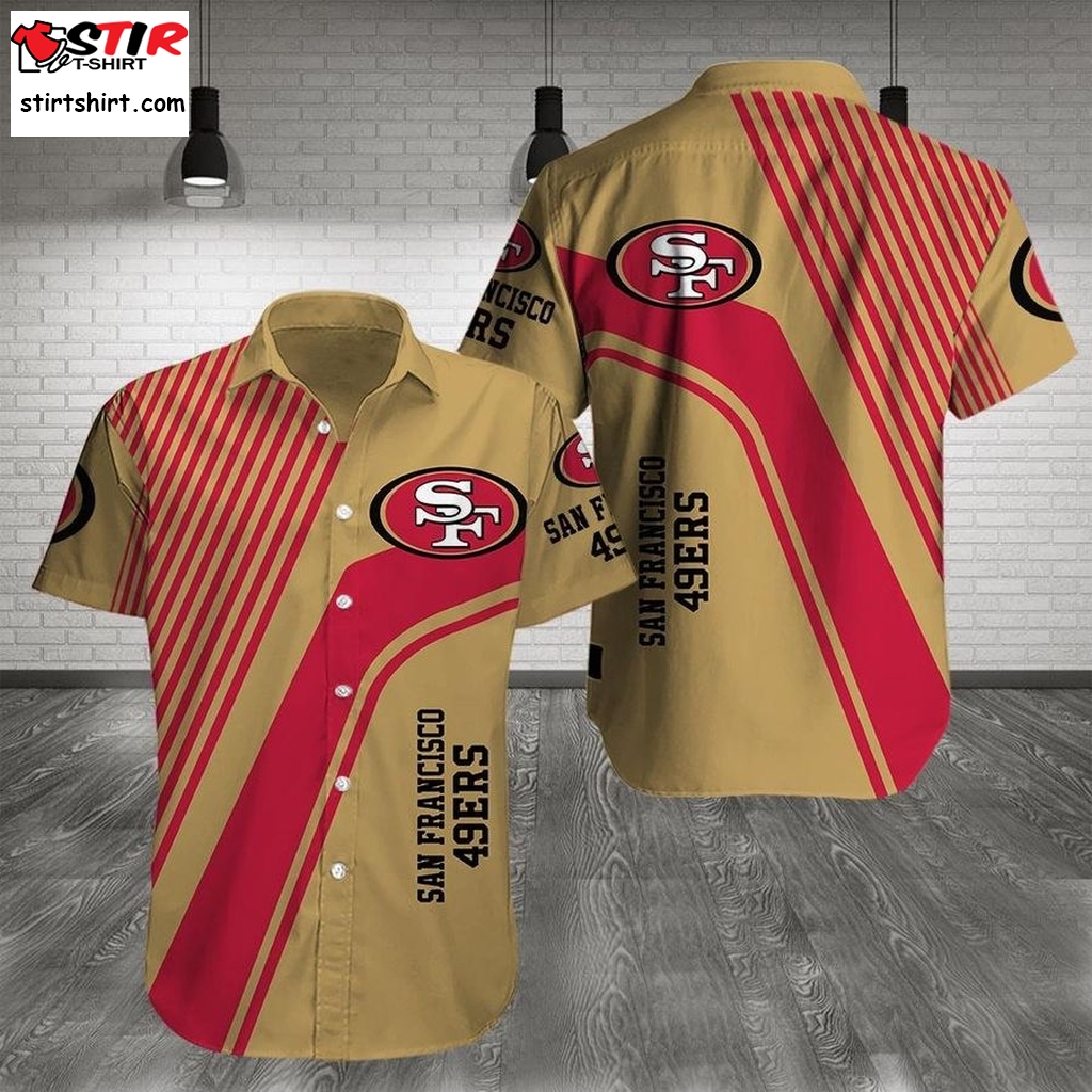 San Francisco 49Ers  Hawaiian Shirt Model 3  49ers 