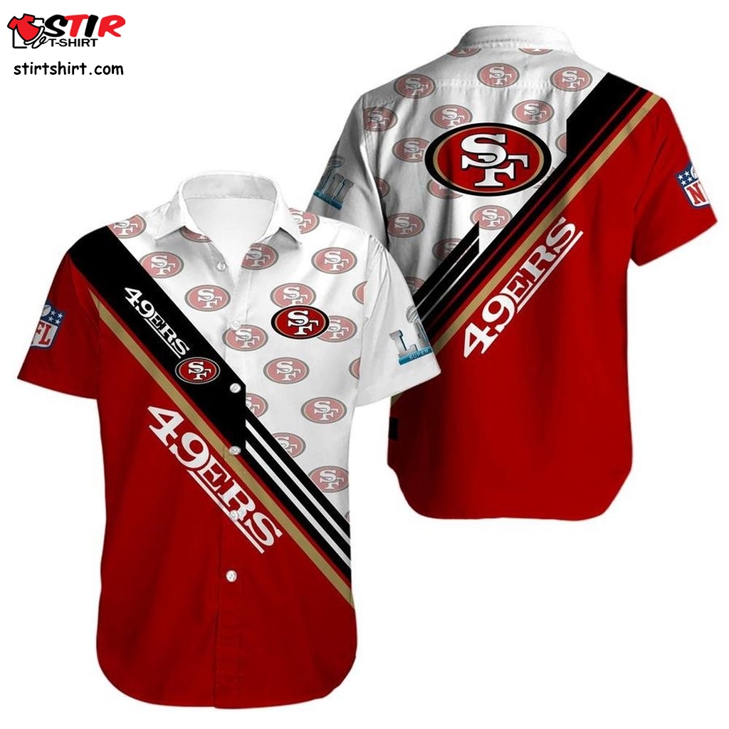 San Francisco 49Ers  Hawaiian Shirt Model 8  49ers 