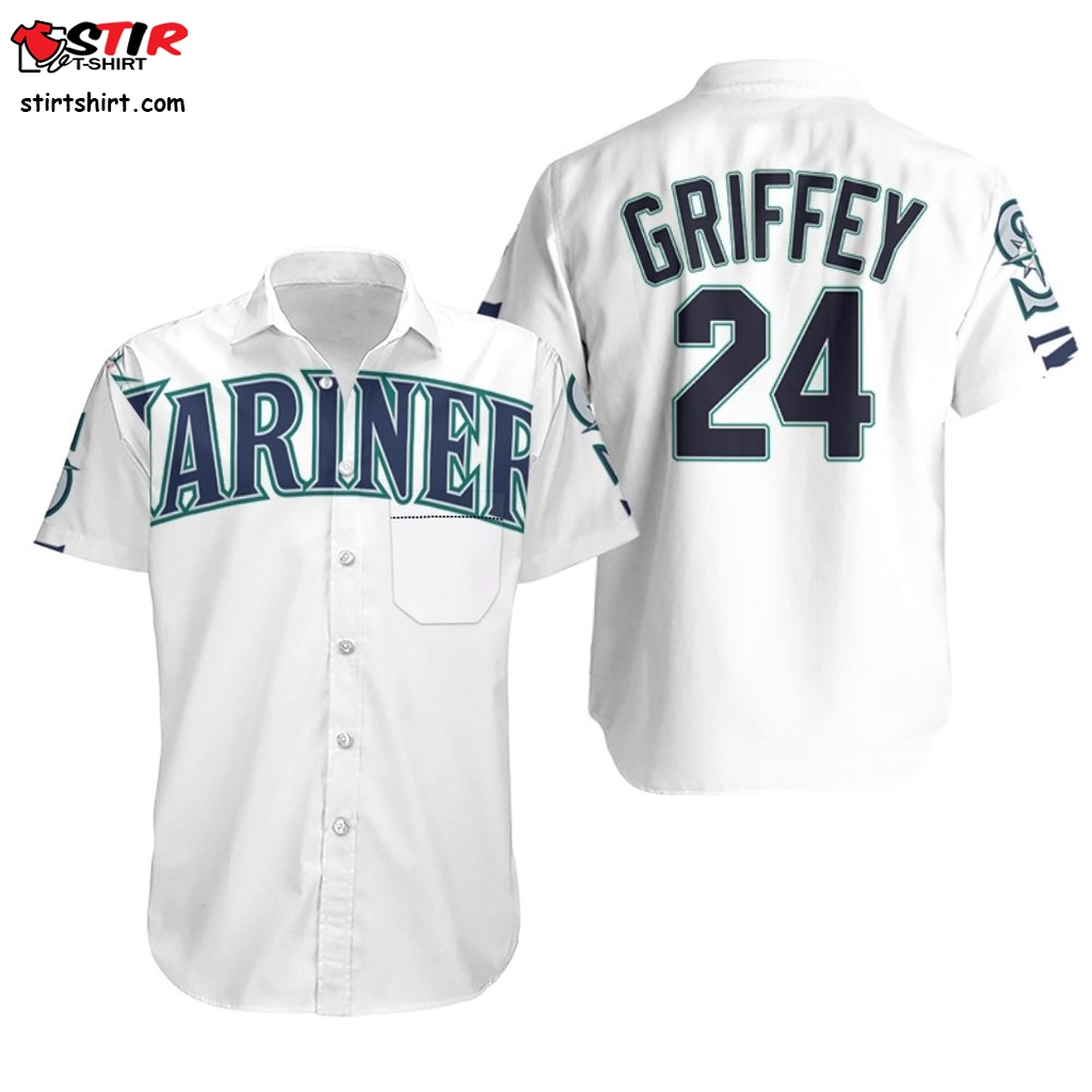 Seattle Mariners Ken Griffey Jr 24 2020 Mlb Baseball White Style Polo  Shirts - Peto Rugs