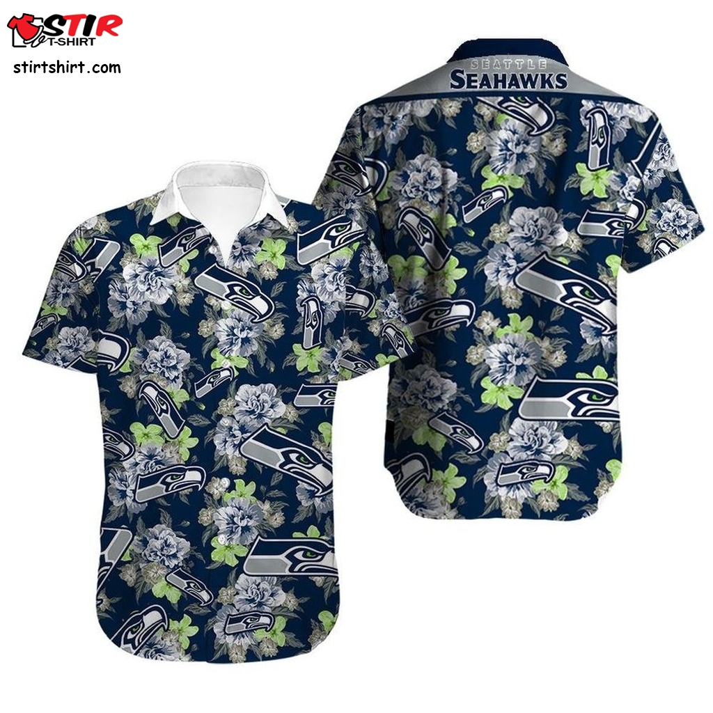 Seattle Seahawks  Hawaiian Shirt Model 1  Seattle Seahawks 