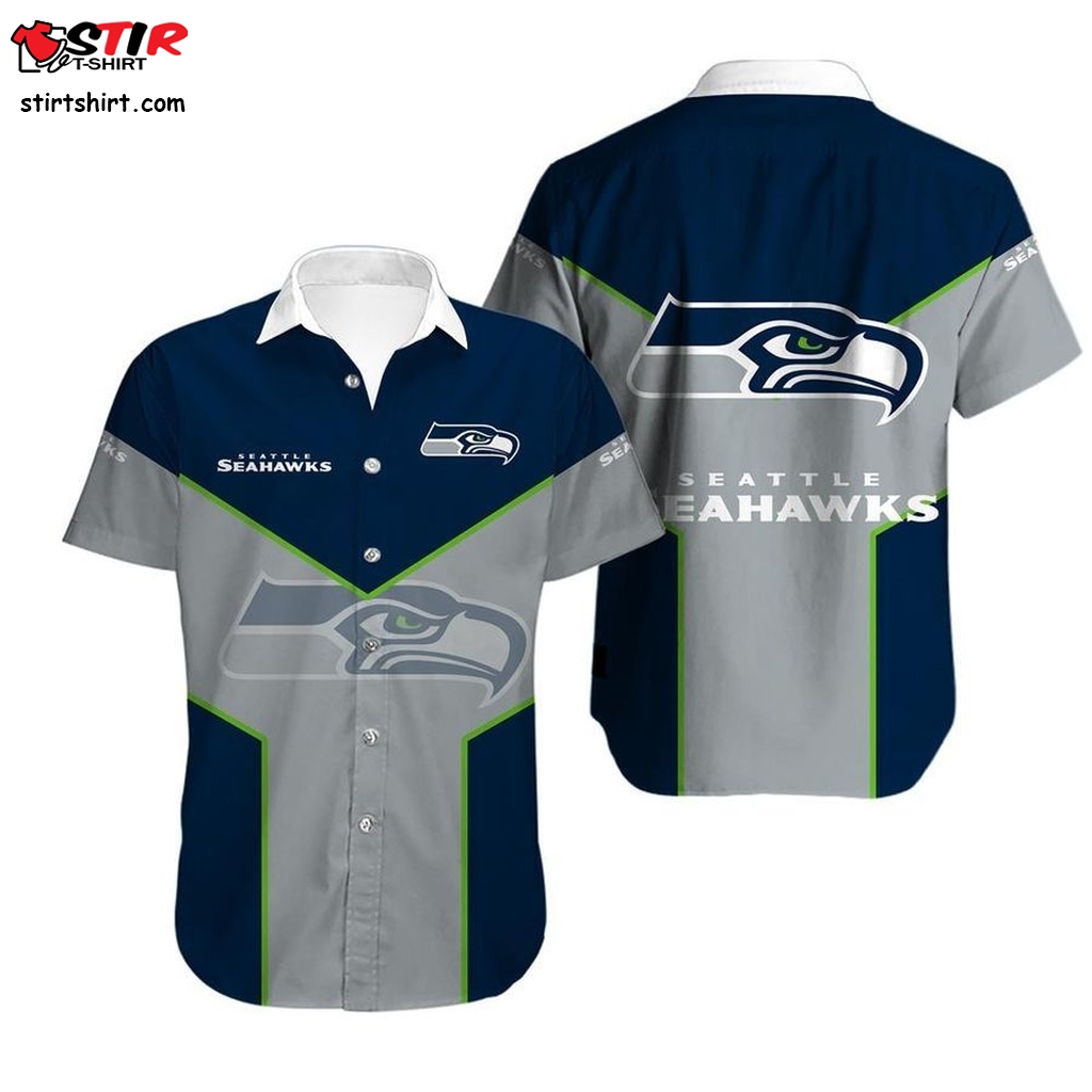 Seattle Seahawks  Hawaiian Shirt Model 5