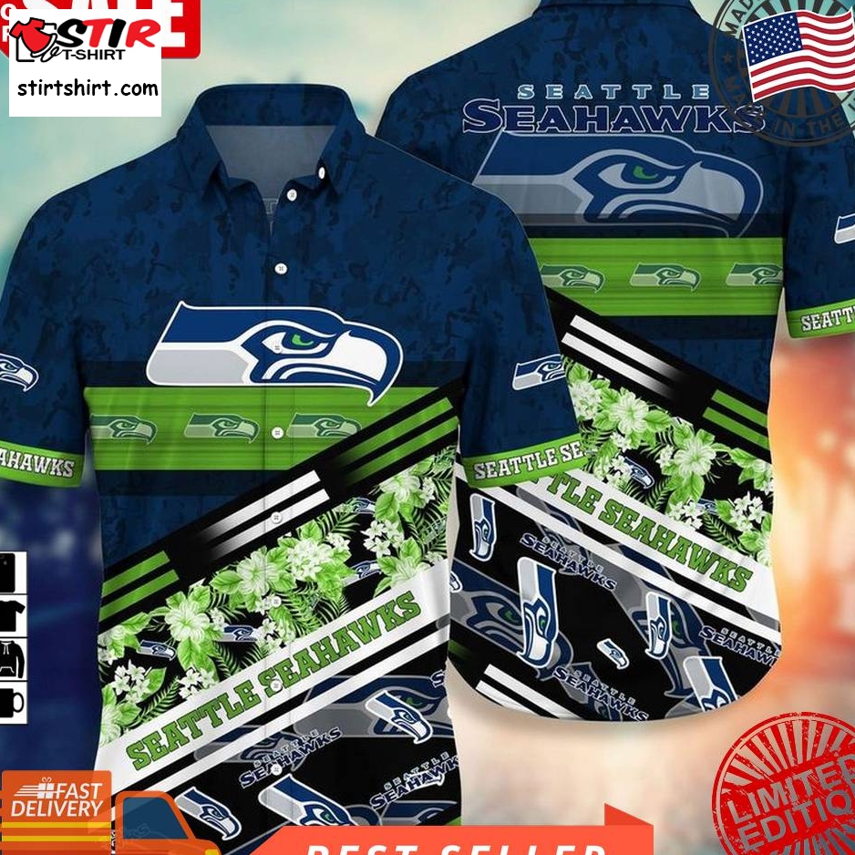 Seattle Seahawks Nfl Hawaii Shirt Short Style Hot Trending Summer Hawaiian Nfl  Seattle Seahawks 