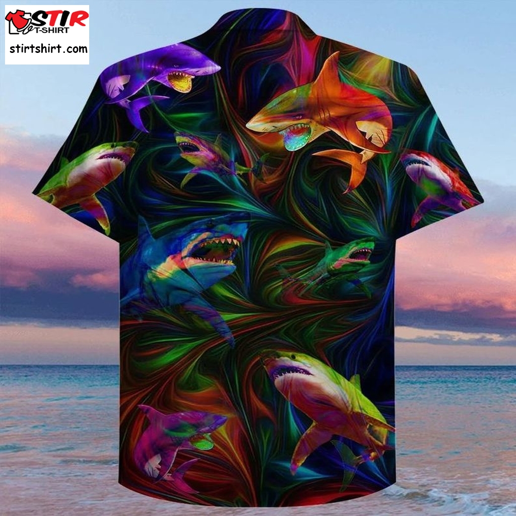 Sharks Magic 3D Hawaiian Shirt  Shark 