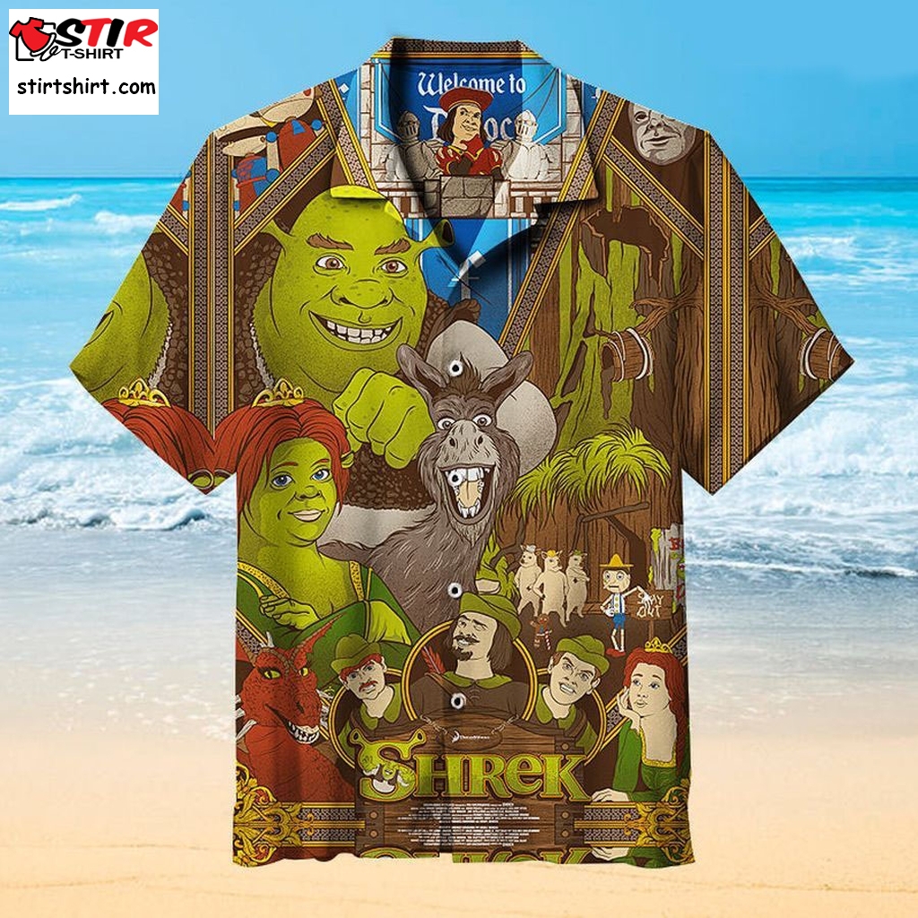 Shrek Family In The Wood Hawaiian Shirt