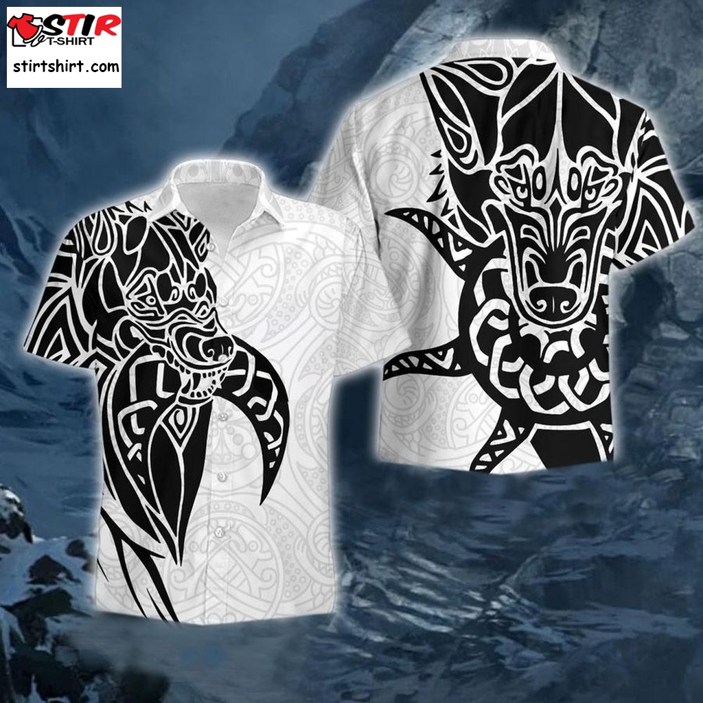 Skoll Hati Hawaiian Shirt Pre12402, Hawaiian Shirt,  Personalized Shirt, Tactical Hawaiian Shirts, Gift Shirts  Tactical s