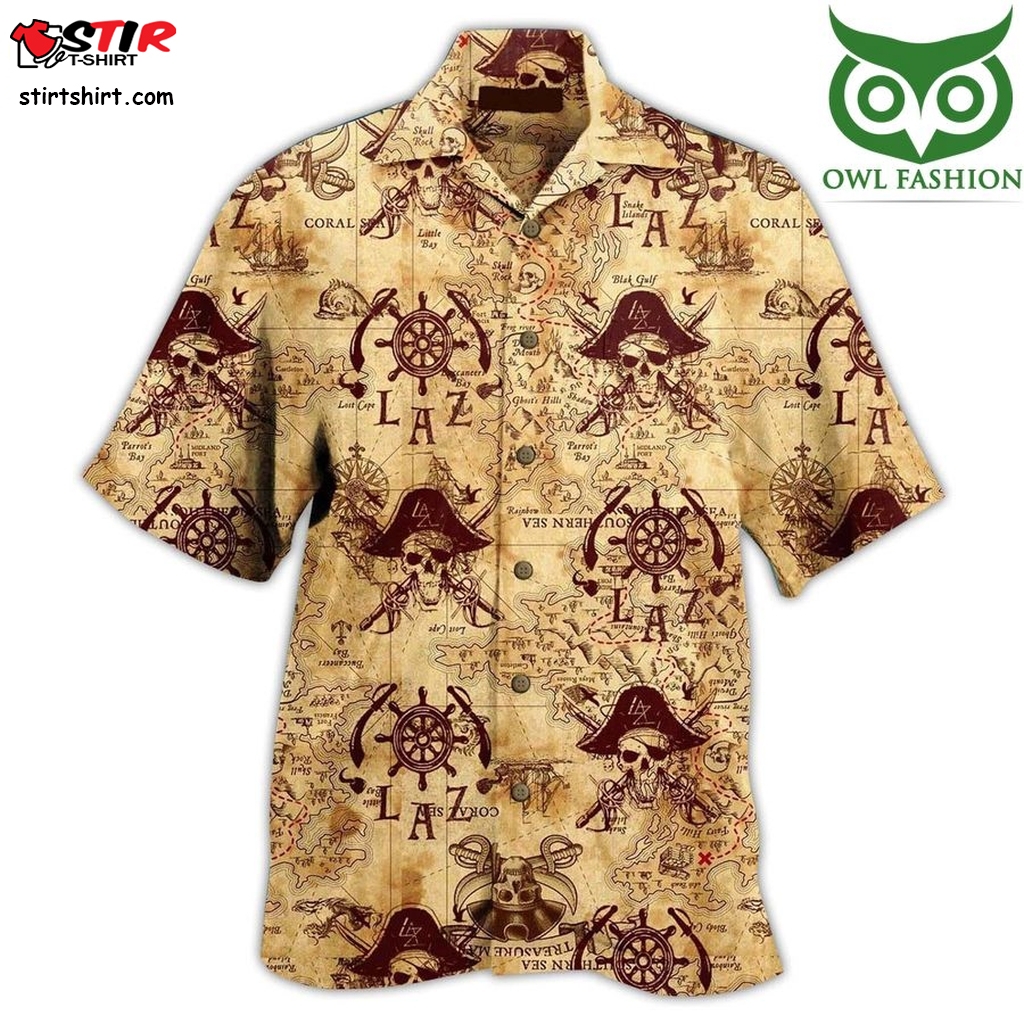 Skull Pirates Style Lover  Hawaiian Shirt  Pirates  2021