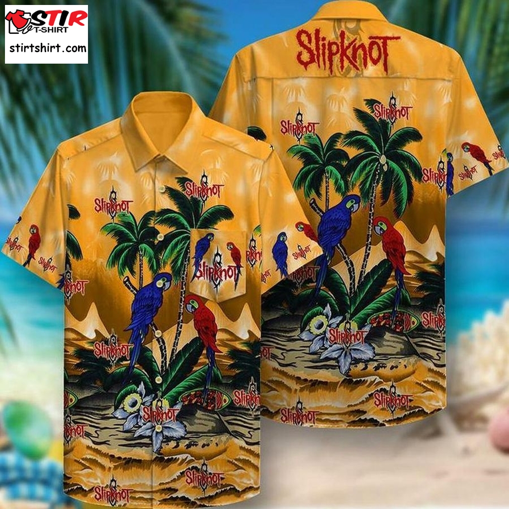 Slipknot Hawaii Hawaiian Shirt Fashion Tourism For Men Shirt   Fashion