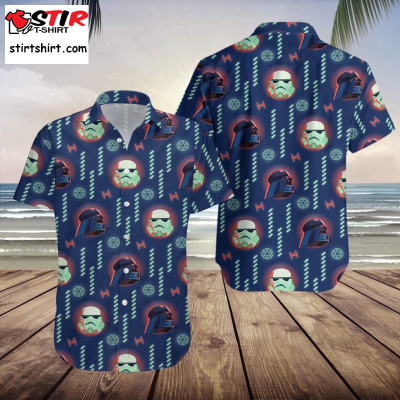 Spaceship Star Wars Scenes Hawaiian 3D Hawaii Shirt, Best Gift, Summer Vacation Hawaiian Shirt  Star Wars s