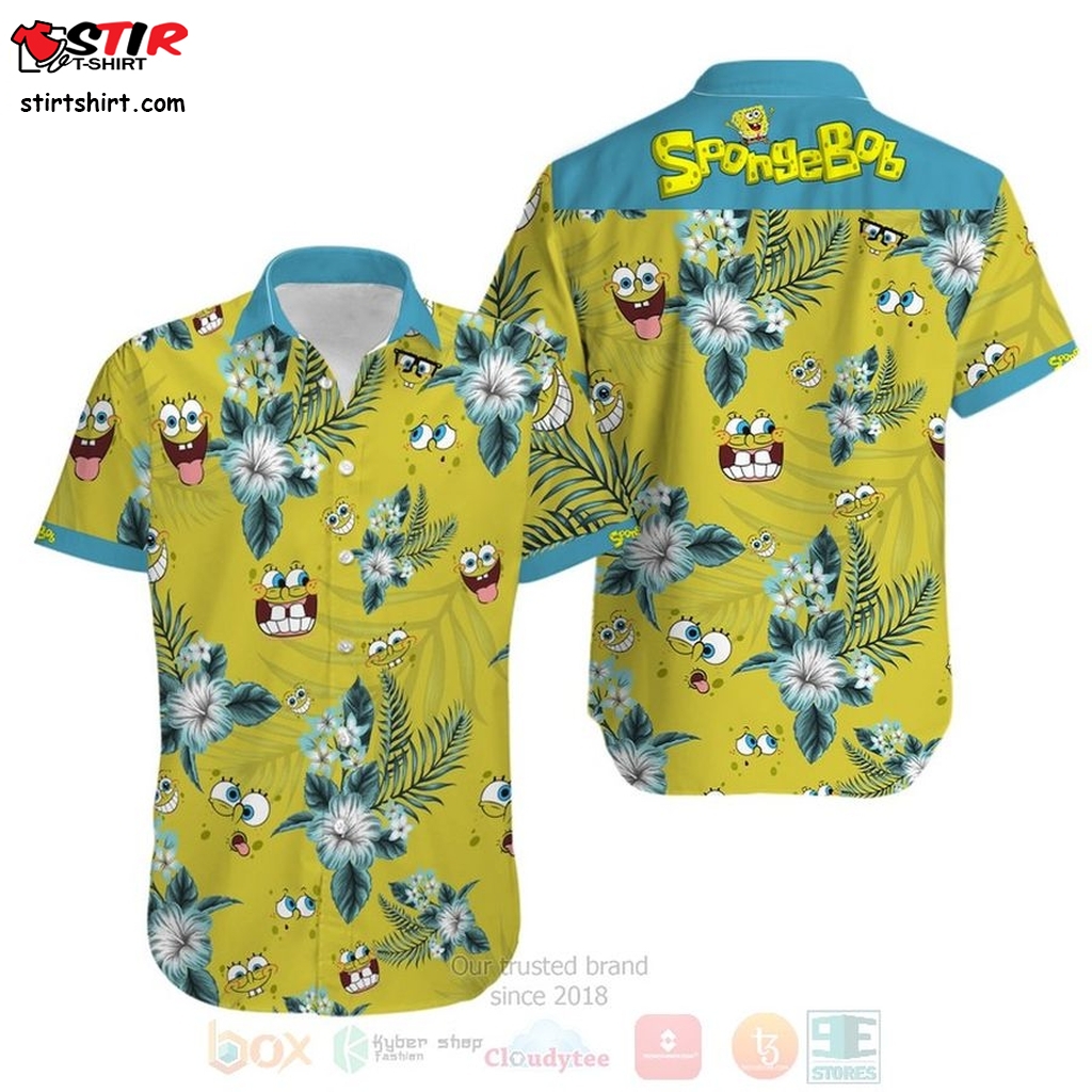 Spongebob Summer Spongebob Squarepant Hawaiian Shirt  