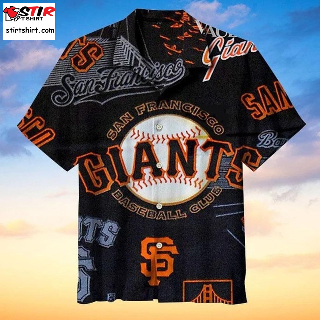 New York Giants Hawaiian Aloha Shirt Gift Sf Giants - StirTshirt