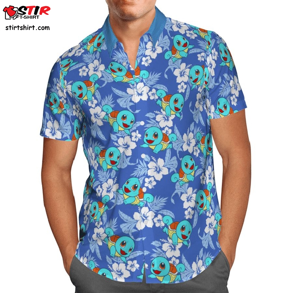 Squirtle Tropical Hawaiian Shirt