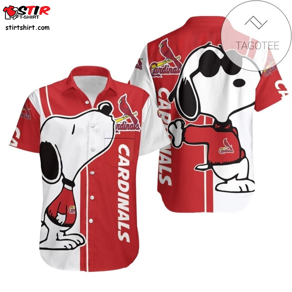 St Louis Cardinals Snoopy Lover 3D Printed Authentic Hawaiian Shirt 2023  St Louis Blues 