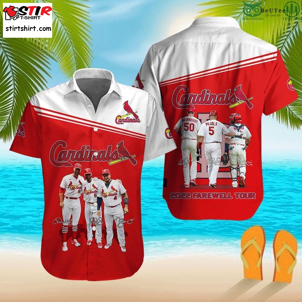 St Louis Cardinals 2022 Farewell Tour Mlb Hawaiian Shirt