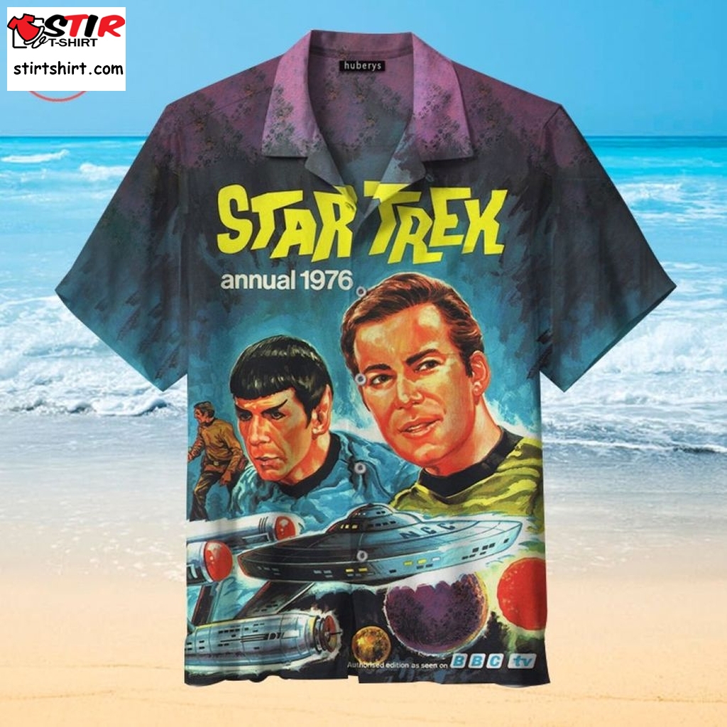 Star Trek Annual 1976 Retro Hawaiian Shirt  Star Trek 