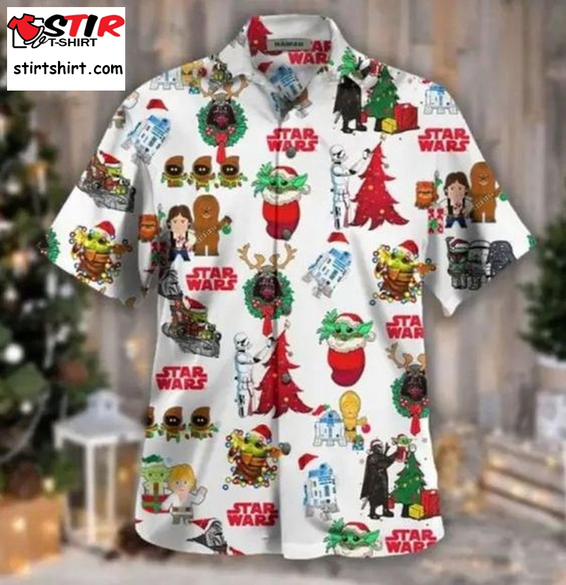 Star Wars Christmas Hawaiian Shirt  Star Wars s