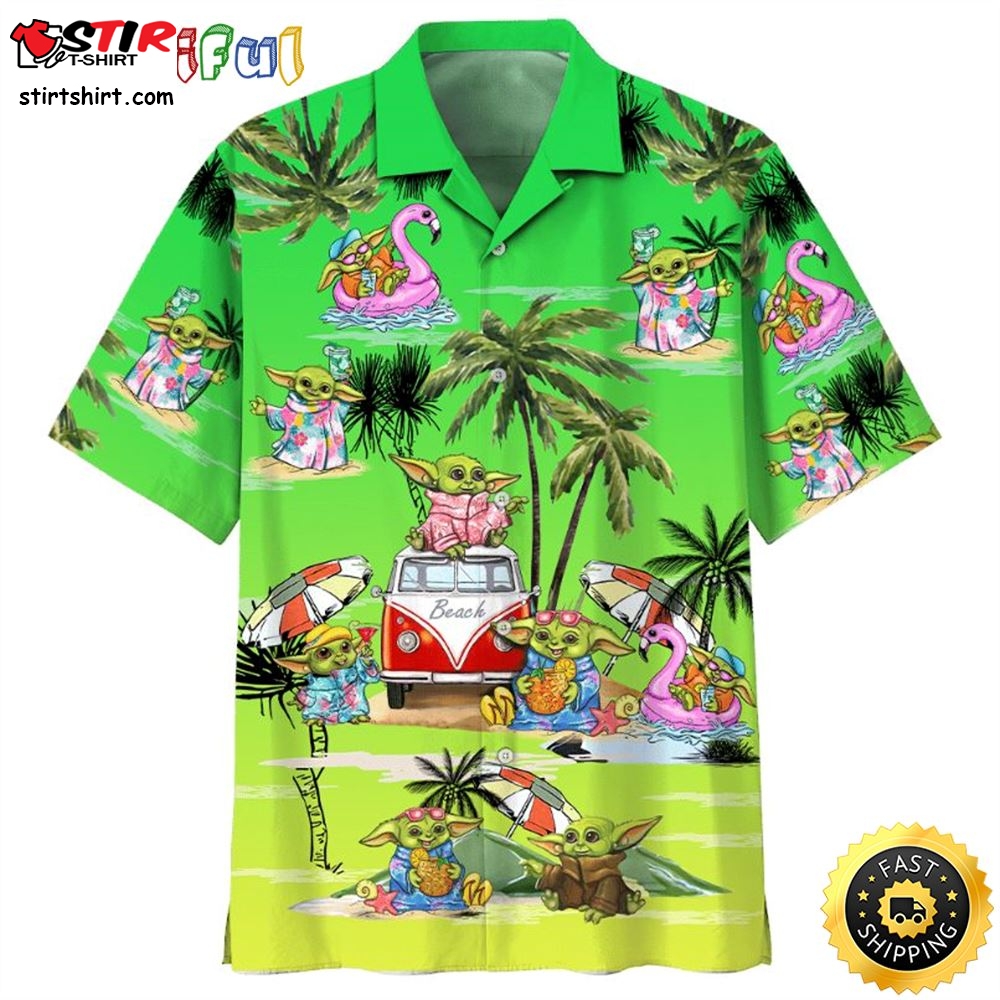 HOT TREND Denver Broncos NFL Baby Yoda Hawaiian Shirt Style Summer Trending  For Men Women