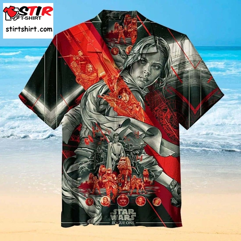 Star Wars Fic Rogue One 3D All Print Hawaiian Shirt,Hawaiian Shirt For Men Women,Tropical Shirts,Summer Vacation Hawaiian Shirt,Aloha Shirts  Star Wars s