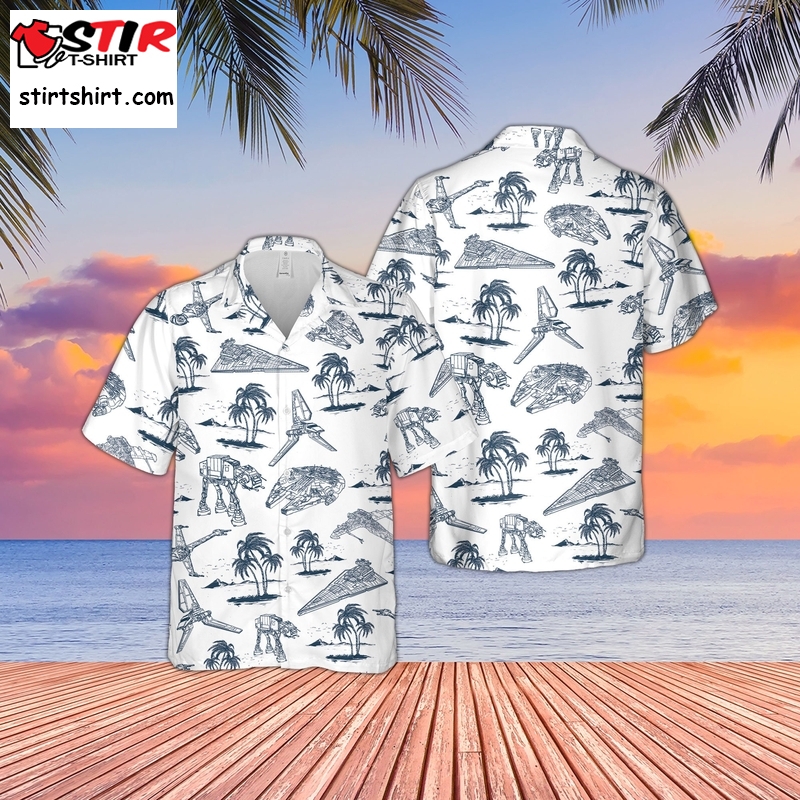 Star Wars Hawaiian Shirt, Star Wars Summer Shirts, Star Wars Tropical Shirt, Gift For Him, Aloha Shirt, Star Wars Fan, Group Beach Shirt H2  Star Wars s