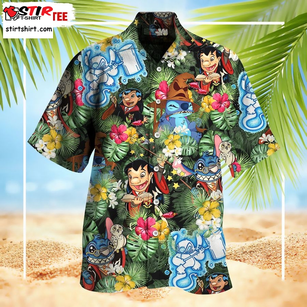 Stitch Lilo Harry Potter Hawaiian Shirt Hot Summer Tropical - StirTshirt