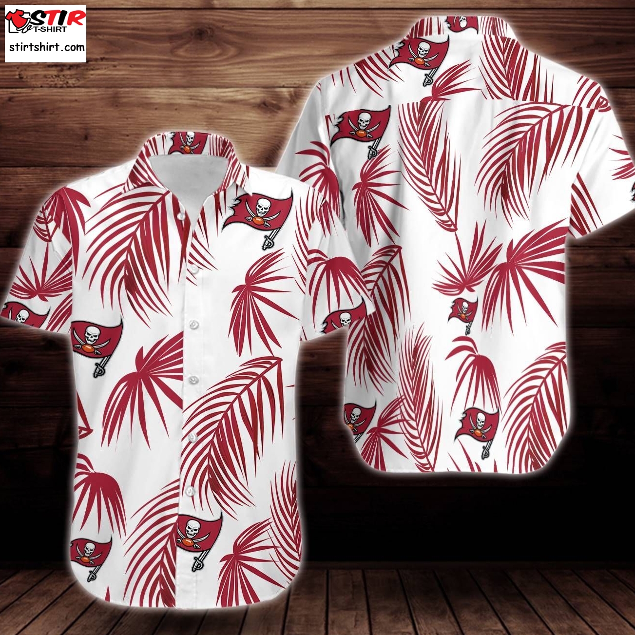Tampa Bay Buccaneers Flower Short Sleeve Authentic Hawaiian Shirt 2023  Tampa Bay Buccaneers 