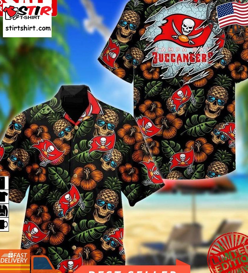 Tampa Bay Buccaneers Nfl Pineapple Hawaiian Shirt  Tampa Bay Buccaneers 
