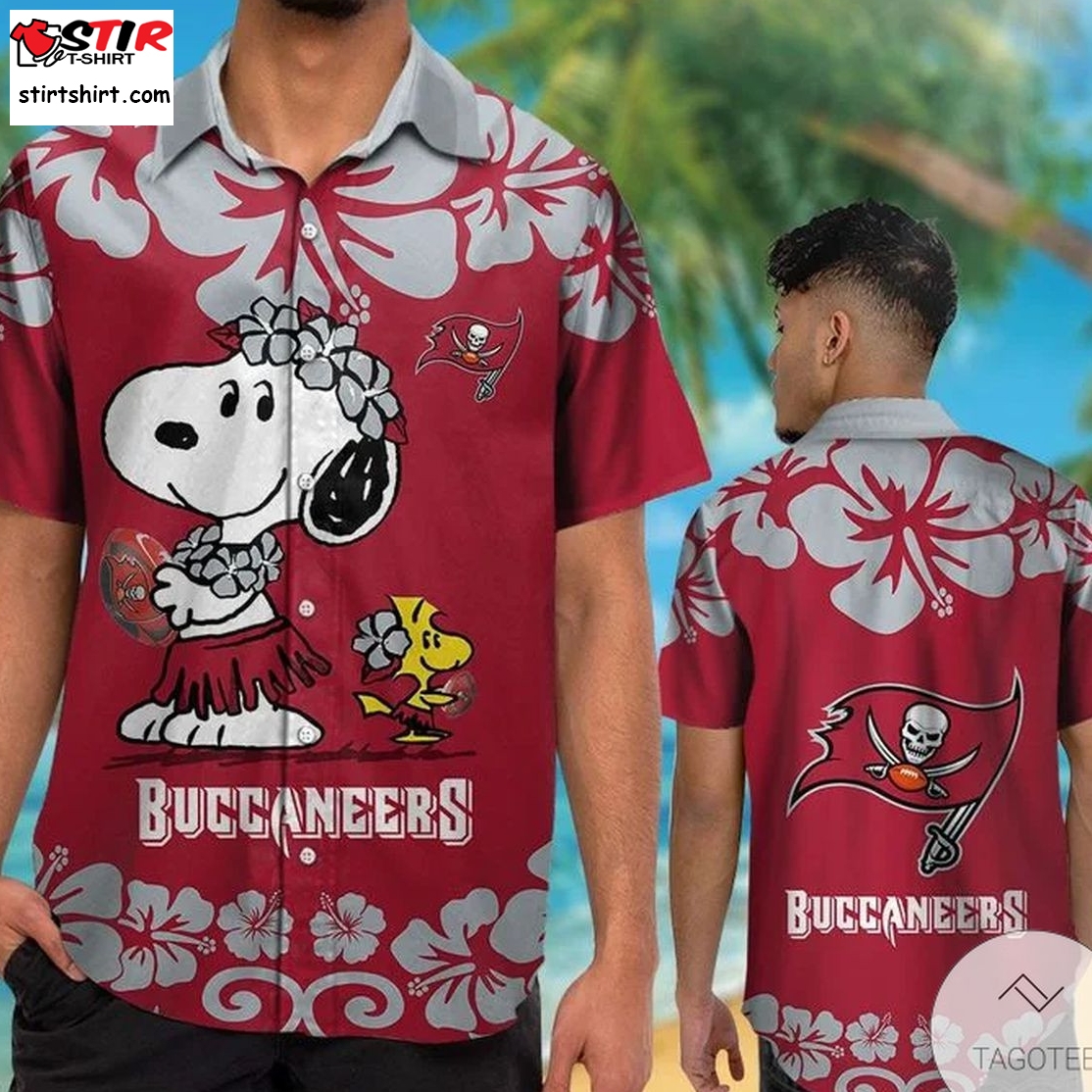 Tampa Bay Buccaneers  Snoopy Hawaiian Shirt  Tampa Bay Buccaneers 