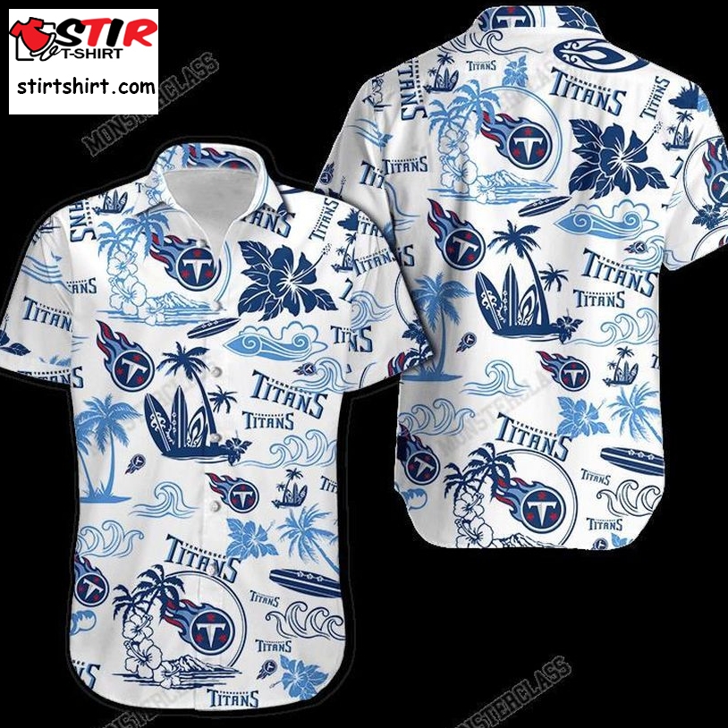 Tennessee Titans Island Hawaiian Shirt Short  Tennessee Titans 
