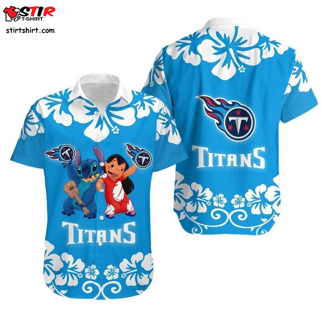 Tennessee Titans Lilo And Stitch Hawaii Shirt And Shorts Summer Collection H97