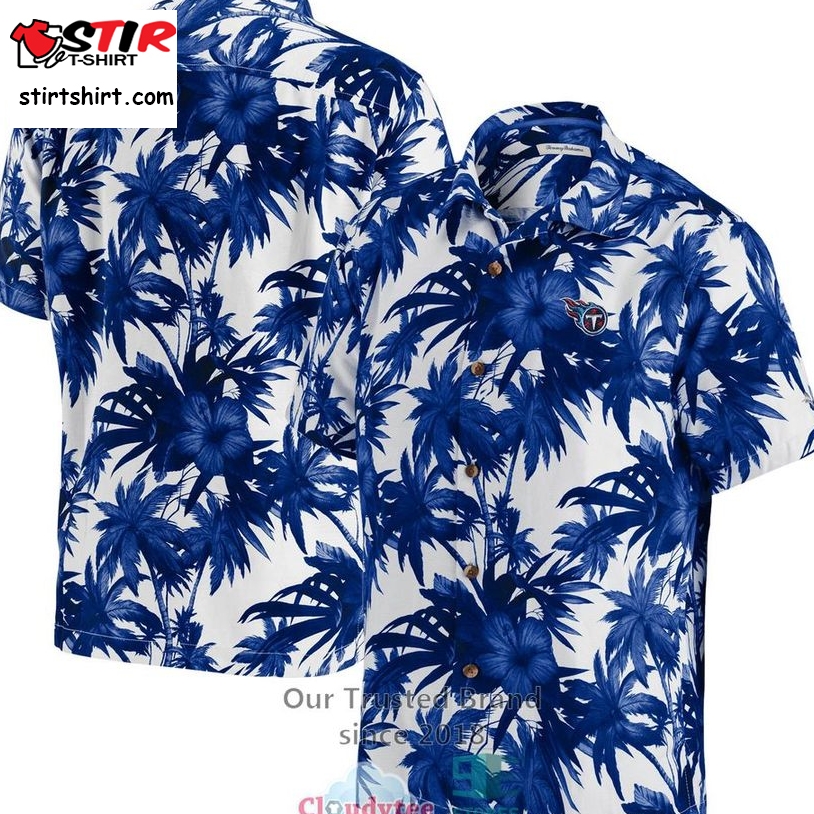 Tennessee Titans Tommy Bahama Harbor Island Hibiscus Hawaiian Shirt  Dior Oblique 
