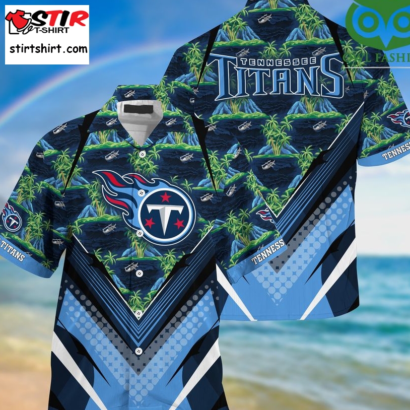 Tennessee Titans Tropical Summer Hawaiian Shirt  Tennessee Titans 