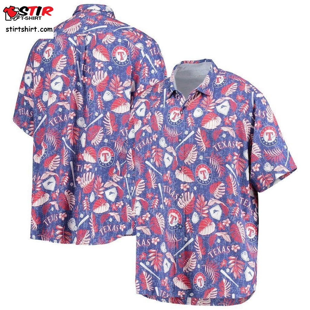 Texas Rangers Short Sleeve Button Up Tropical Aloha Hawaiian Shirts For Men  Women Texas Tech - StirTshirt