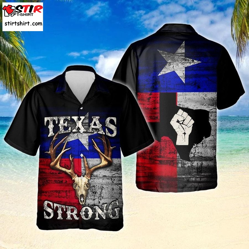 Texas Strong Hawaiian Shirt  Texas Rangers 