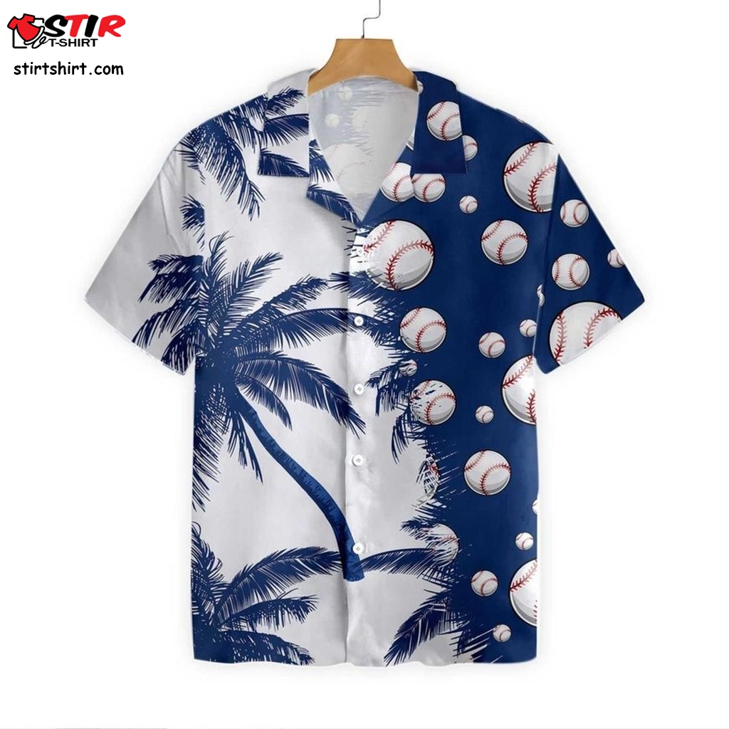 The Coolest Baseball Hawaiian Shirt  Cool s