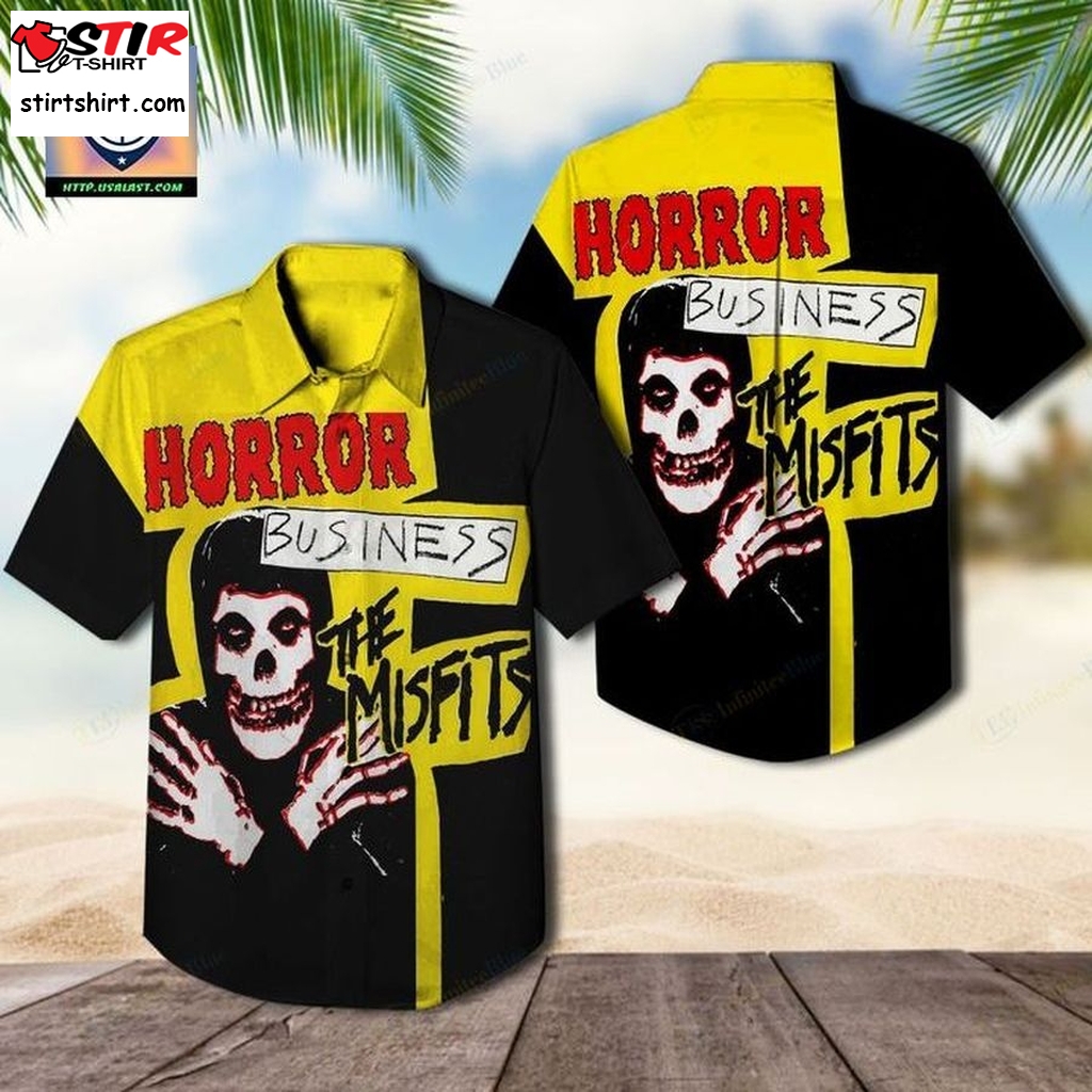 The Misfits Band Horror Business Hawaiian Shirt
